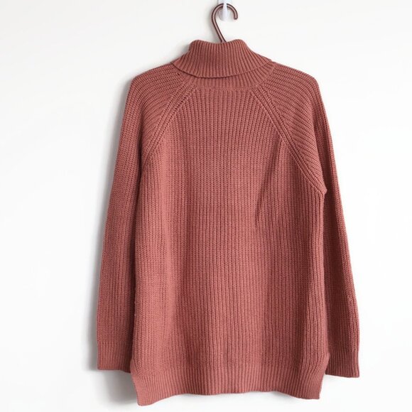 Long Sweater -  Rose Colour - Size S - Turtle Neck - Picture 2 of 10